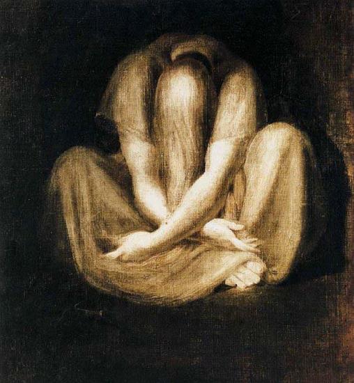 Johann Heinrich Fuseli Silence France oil painting art
